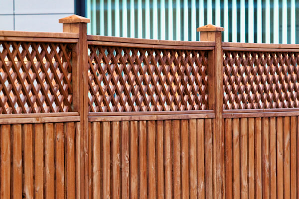 Wooden garden Fencing
