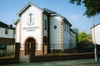 Newly painted Church exterior