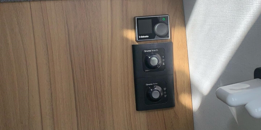 Webasto Diesel Heater in a caravan