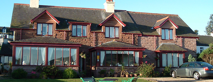 The Front of Dunvegan House, Brodick