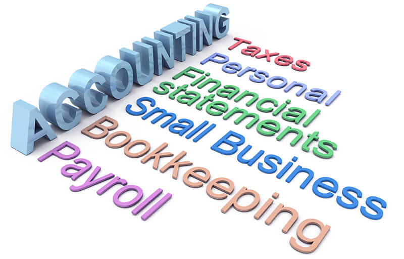 Accounting, Taxes, Personal, Financial Statements, Small Business, Bookkeeping and Payroll