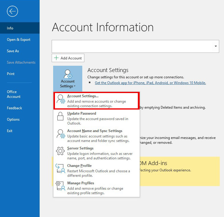 How To Set Up Email - Outlook