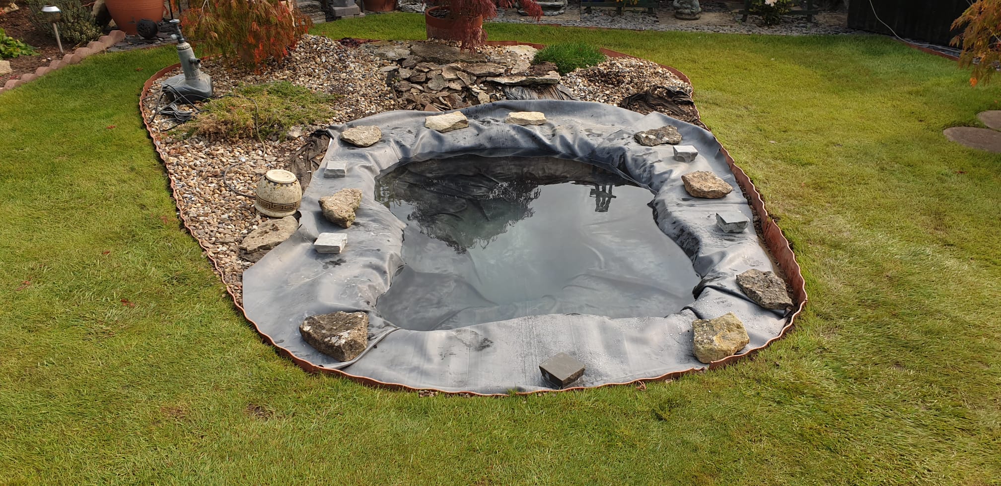 Pond Installation in Brackley