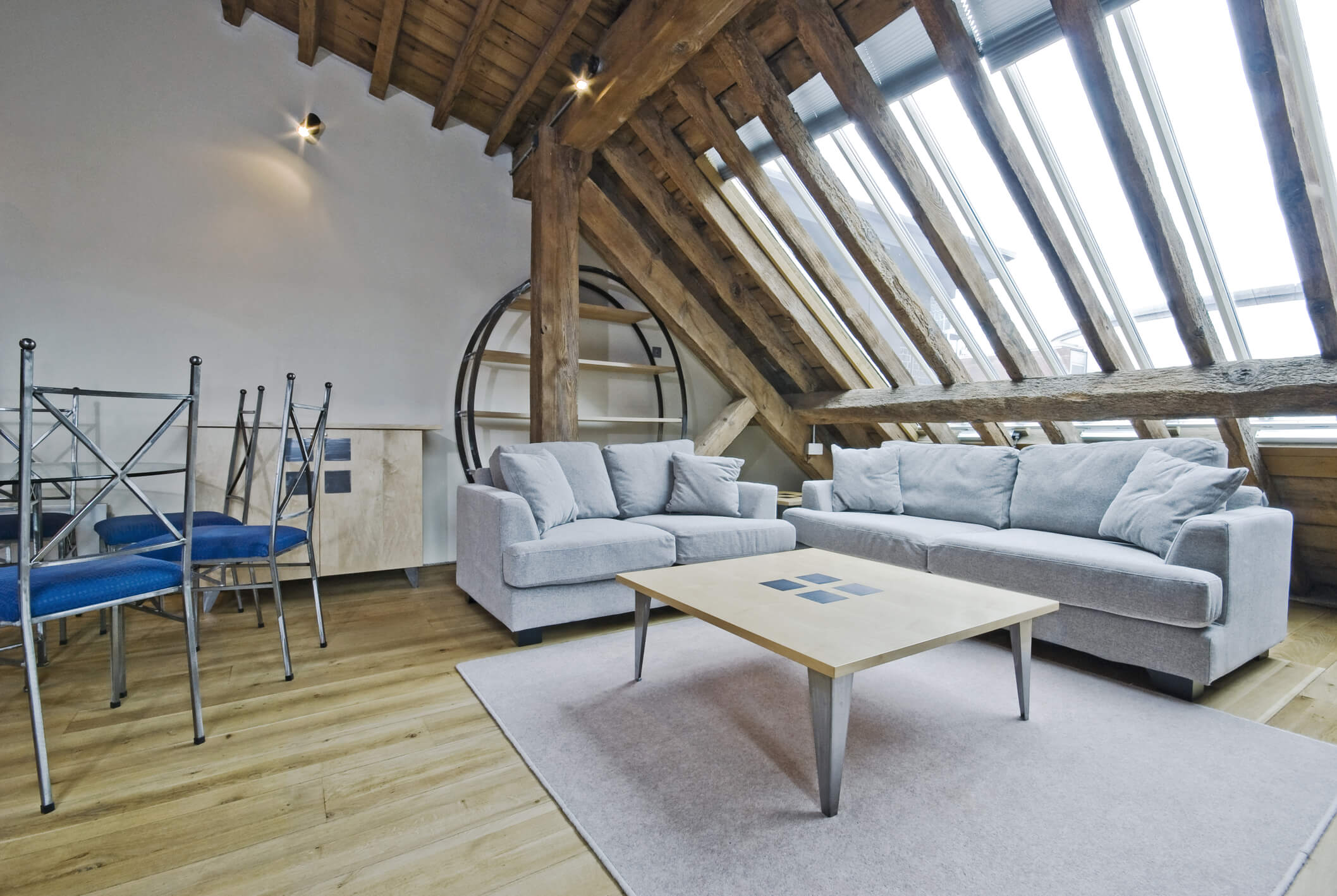 Loft converted into living space