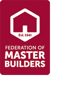 Federation of Master Builders logo.