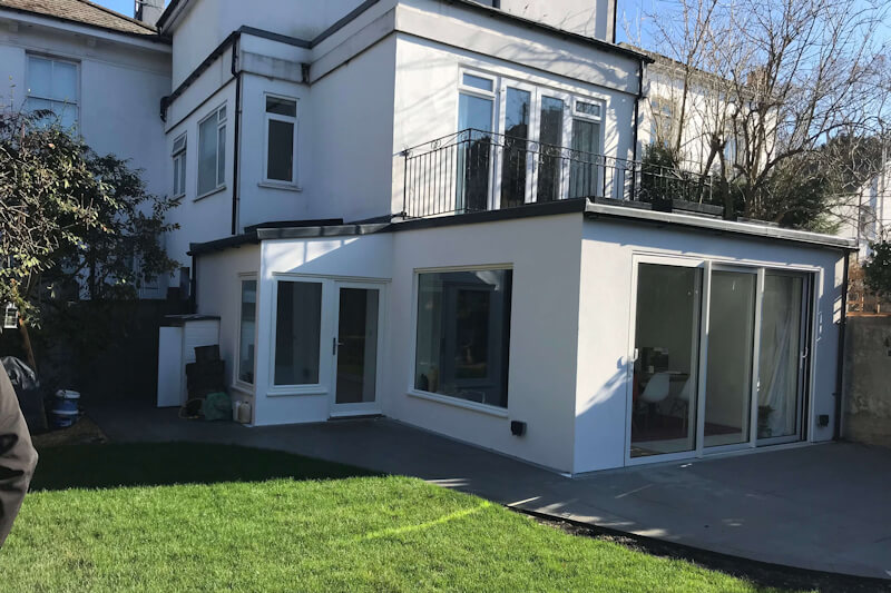 Traditional Sand Cement Rendering on exterior of house
