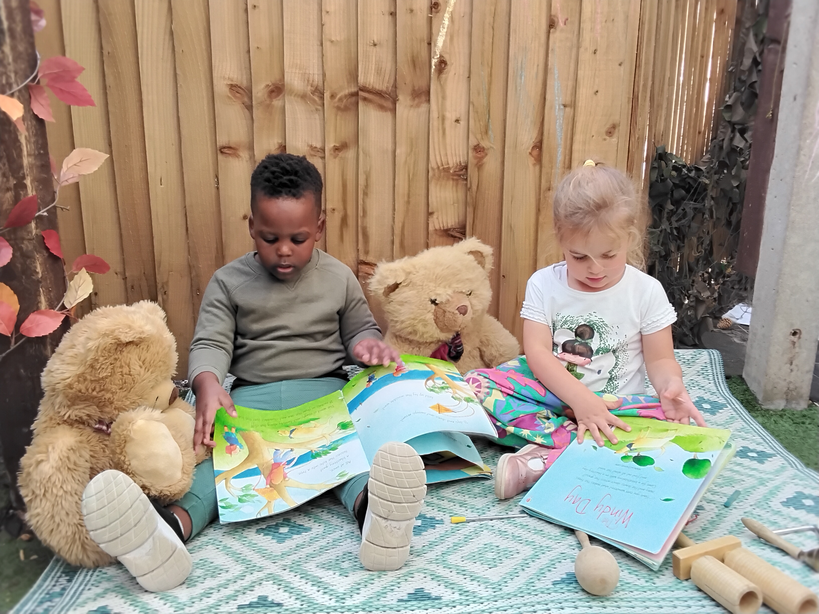 Toddlers at Pre School