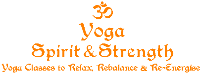 Yoga Spirit & Strength Orange Logo