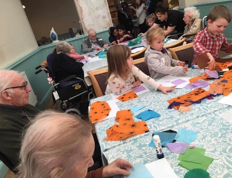 Intergenerational Play at Amberwood Care Home