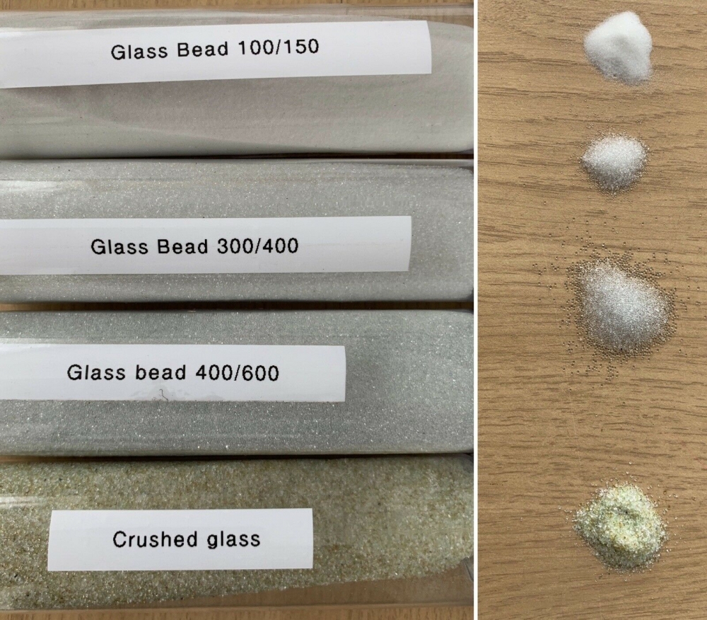 Glass Bead Media Grade 400/600 25kg Blastwash UK