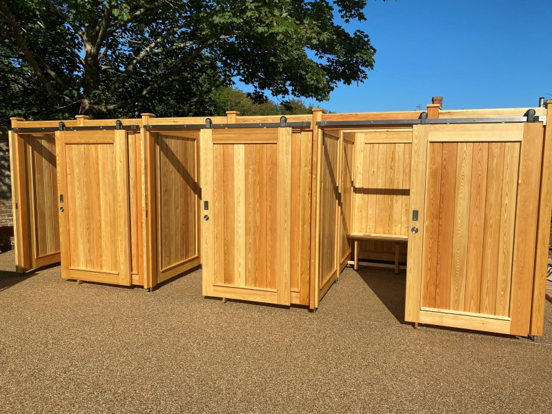 Siberian Larch Changing Cubicles