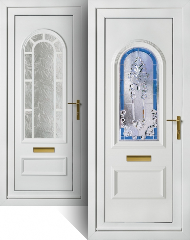 White PVC-U Door
