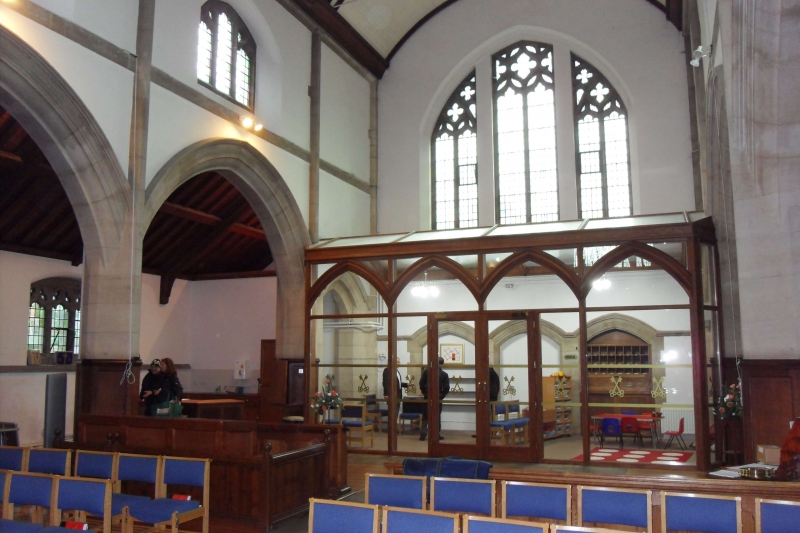 Oak frame Meeting Room and Creche Constructed within Parish Church