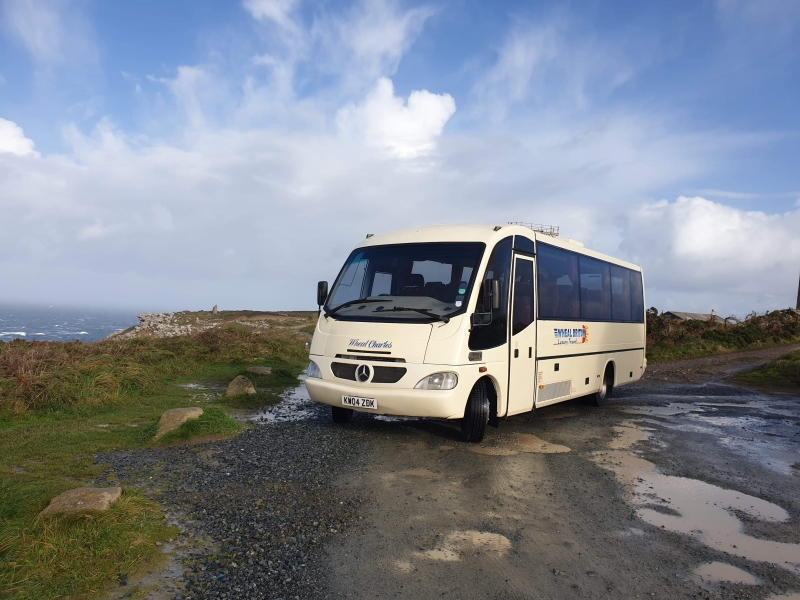 coach trip from cornwall