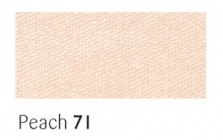 Peach 25mm ribbon - 20 meter reel