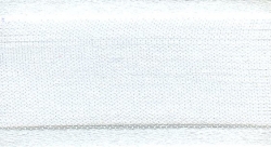 25mm white organza ribbon - 25 meter reel