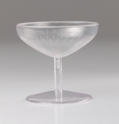 Plastic Champagne Glass 50mm