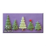 Alphabet Moulds - Christmas Trees