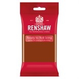Dark Brown Renshaw Sugar paste 250g