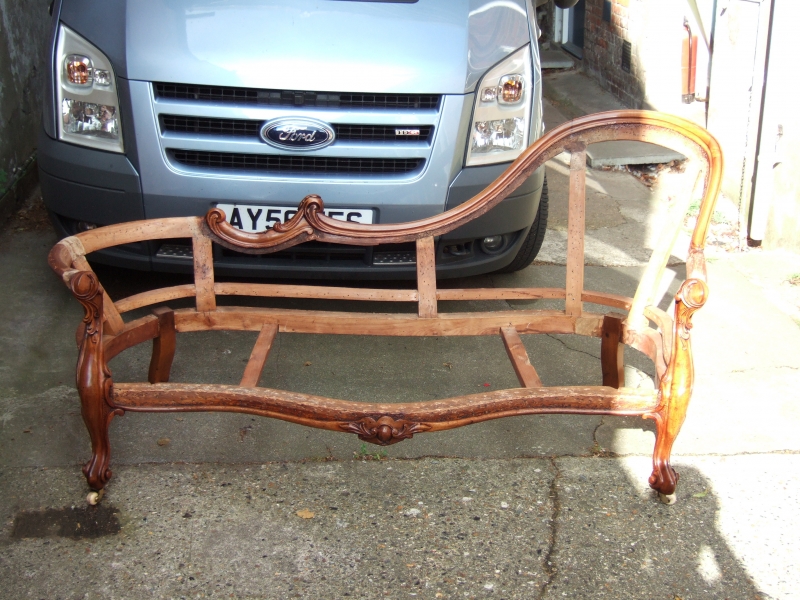 Settee Stripped