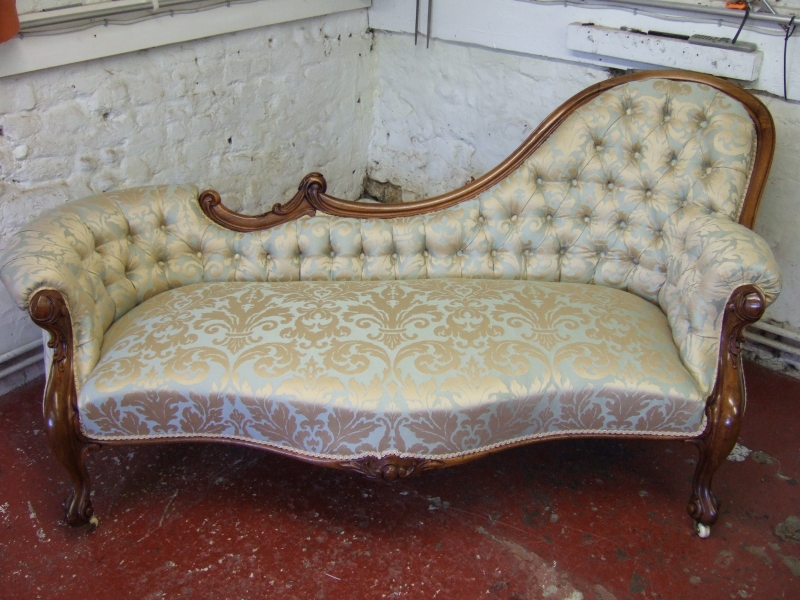 Completely re-upholstered