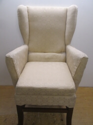 c1980s High back Wing chair