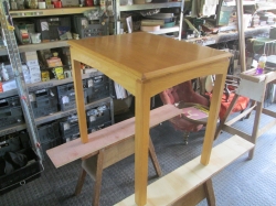 Vintage Oak Table/Desk