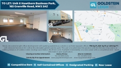 Office In NW2 With Competitive Rent - Unit 6 Hawthorn Business Park, 165 Granville Road, NW2 2AZ