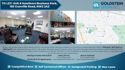 Office In NW2 With Competitive Rent - Unit 6 Hawthorn Business Park, 165 Granville Road, NW2 2AZ