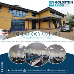 Air Conditioned Open Plan Colindale Office With Parking