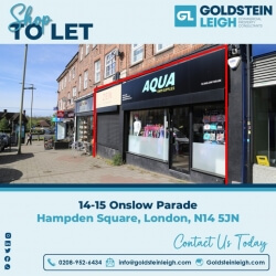 Double Shop TO LET - Onslow Parade, London, N14