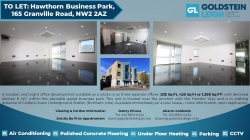 TO LET: Spectacular refurbished office: Unit 1 Hawthorn Business Park, 165 Granville Road, NW2 2AZ