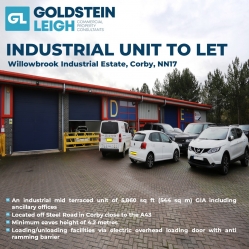 INDUSTRIAL UNIT TO LET - Willowbrook Industrial Estate, Corby, NN17