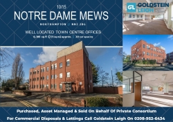 Prime Town Centre Investment Sold: Notre Dame Mews, Northampton, NN1