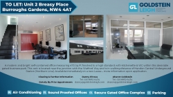 Bright & Modern Self-Contained Office TO LET: Unit 2 Breasy Place Burroughs Gardens NW4 4AT