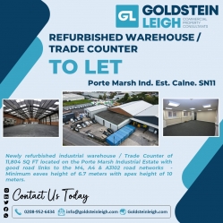 Refurbished Industrial Unit / Trade Counter TO LET - Calne