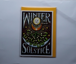 Solstice, Mistletoe Card