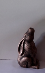 Moon Gazing Hare, Bronze