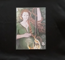 Celtic Mother Goddess A4 Laminated Print