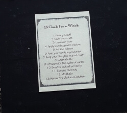 Goals For A Witch, A4 Parchment