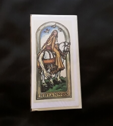 Rhiannon Goddess Greetings Card