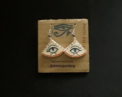 Eye of Horus Earrings 