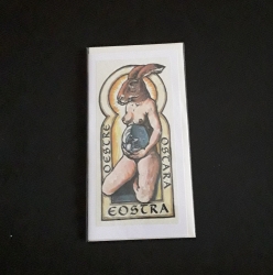 Goddess Eostre Greetings Card