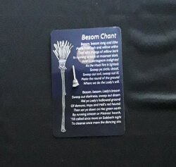 Besom Chant with Charm Card