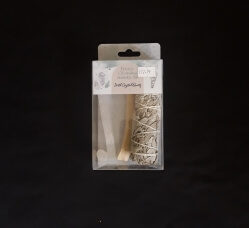 Energy Cleansing Smudge Kit with Clear Quartz 