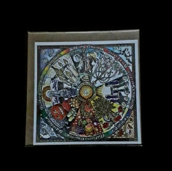 Wheel-of-the-Year, Pagan, Wiccan Greetings Card