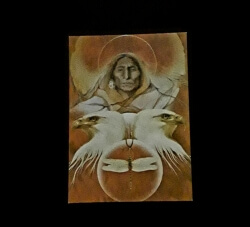 One Family, Native American, Shamanic Card