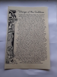 Charge of the Goddess Poster