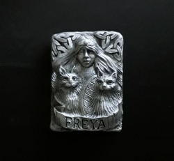 Goddess Freyja Wall Plaque