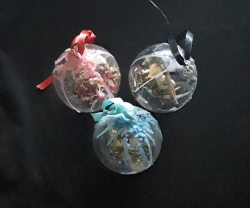 Witch Charm Balls, set of 3